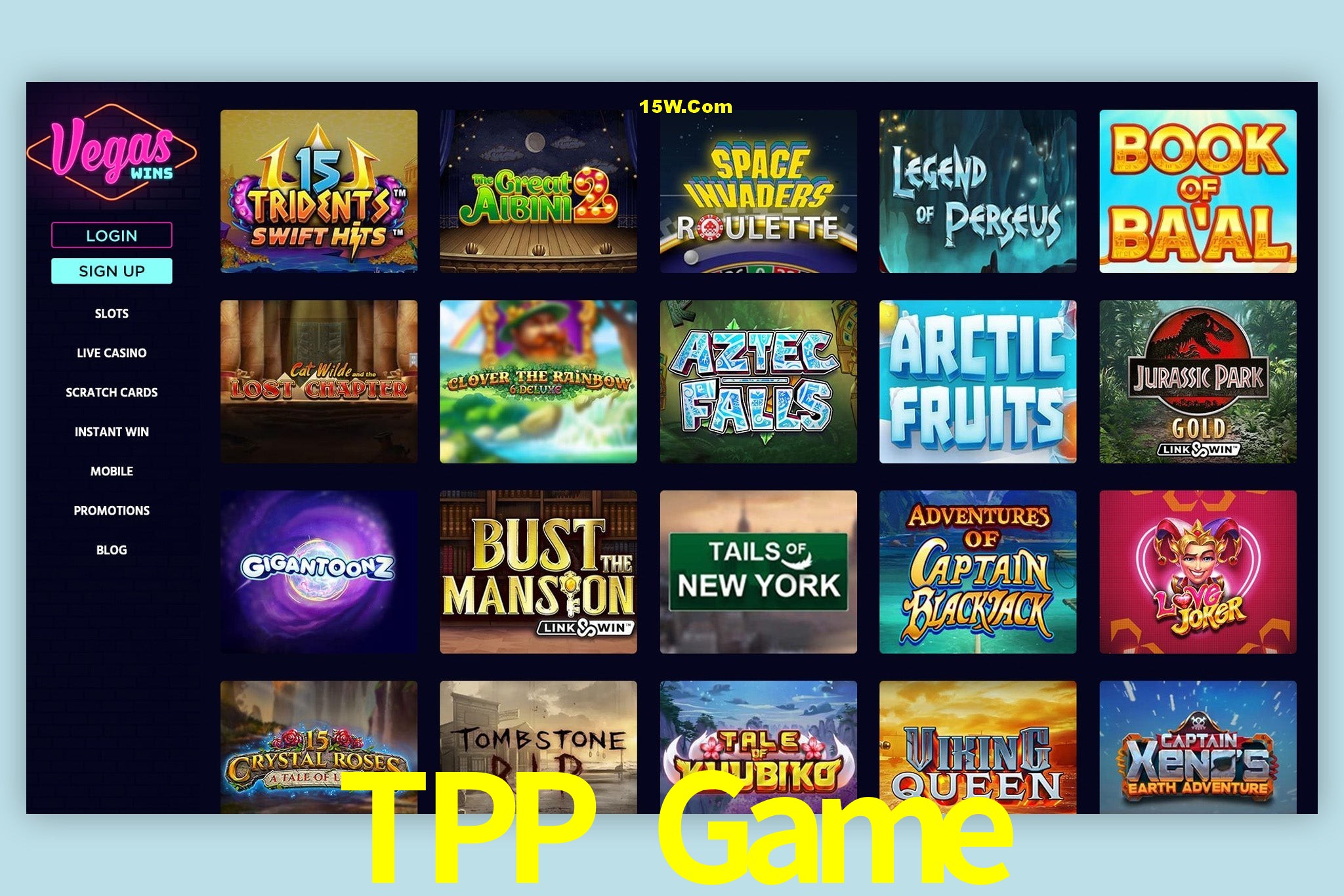 Slot Games TPP Game